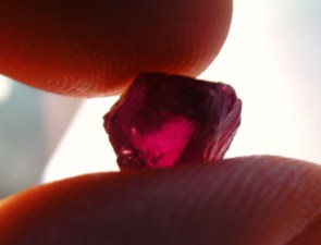 Malawi Ruby Crystal Facet Rough